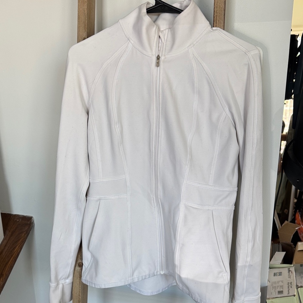 lululemon athletica Women's White Utility Jacket